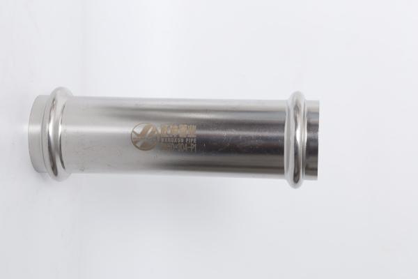 Seamless Connection Press Fit Plumbing Fittings Round For Heating Piping Installations