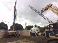 TYSIM KR80M 13 M Depth Engineering Construction CFA empilant le chef Max. Diameter de Rig With Hydraulic Rotary Drill 600 millimètres