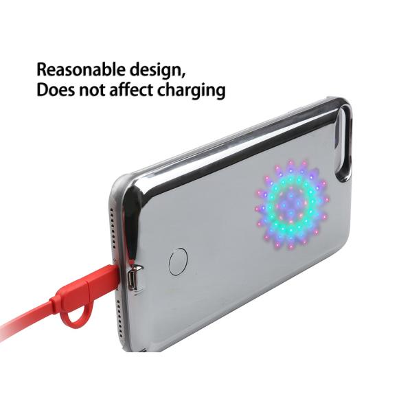 LED Music Mobile Phone Protective Cases 4.7-5.5 Inch For Smartphone SZX-PC-019