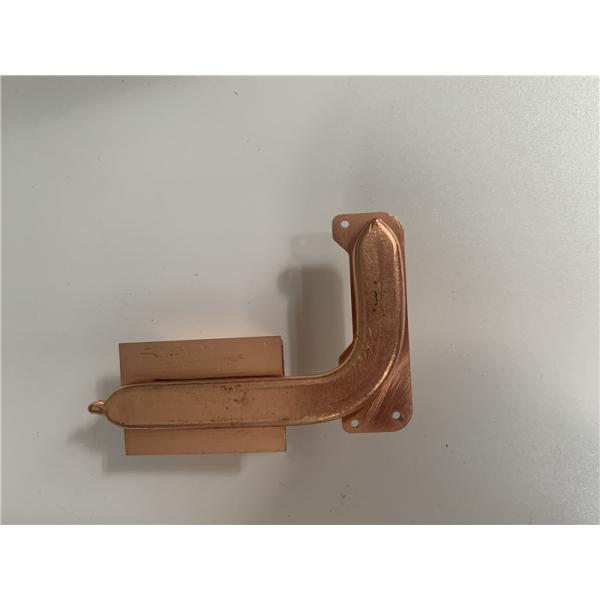 銅の管の受動脱熱器、摩擦溶接CPUは脱熱器突き出た