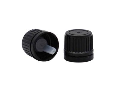 da calcadeira plástica evidente 20mm preta do tampão da calcadeira de 18mm tampão de parafuso evidente para garrafas