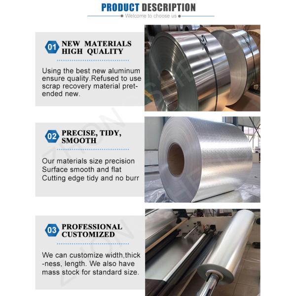 Température T3 T8 Peinture revêtue 1050 1060 3003 5052 1050h18 Plaque de bobine d'aluminium laminée couleur revêtue pour les machines à gouttières