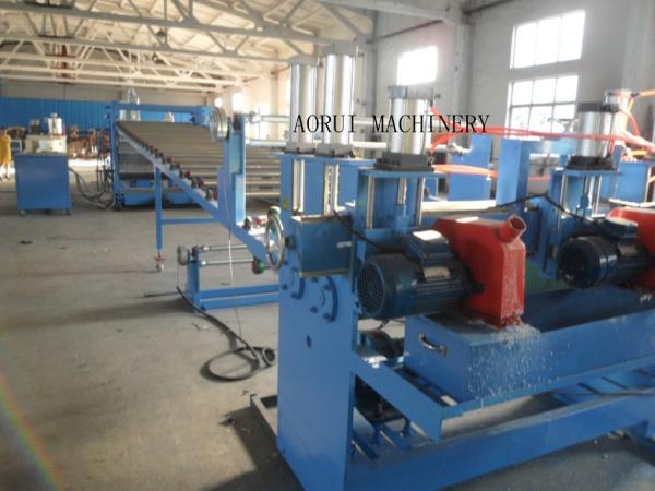 PP PE Plastic Board Extrusion Line , PP PE Wood Plastic Door Board Production Line