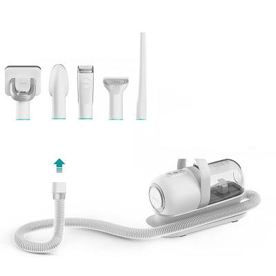 Plastic 5-in-1 Pet Grooming Kit Innovative Pet Hair Clipper Vacuum Cleaner for Dogs