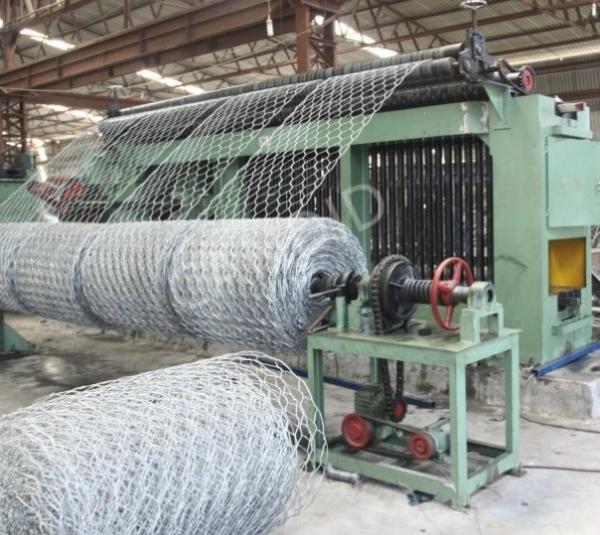 80 X 100 Mm Hexagonal Gabion Basket / Galvanized Hexagonal Wire Netting 2 X 1 X 1 M
