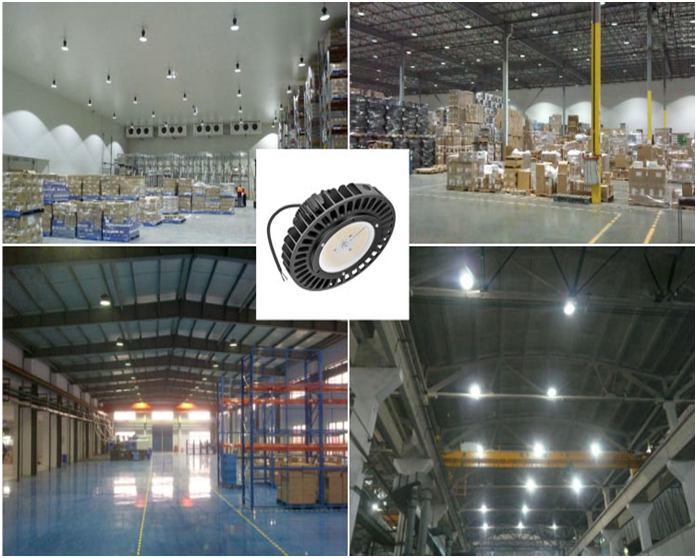 Warehouse LED UFO High Bay 100W 150W 200W Mean Well / MOSO Driver UL Listed