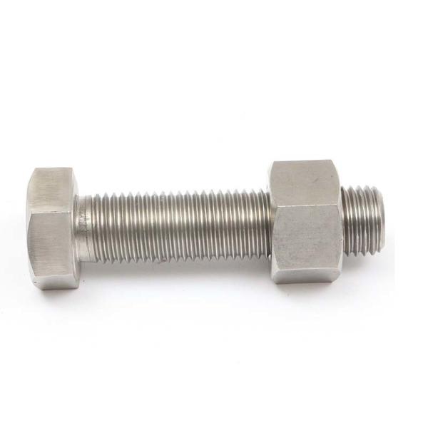 316 Stainless Steel Hex Bolts And Nuts DIN933 DIN931 High Tension A4 80