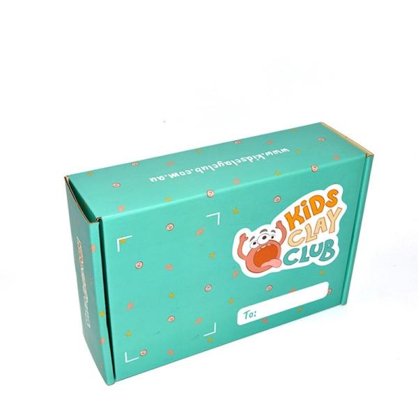 Stable Cardboard Corrugated Gift Box For Shipping Shoes Stackable