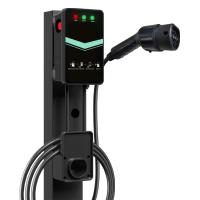 Estação de carregamento de veículos elétricos montada na parede de 220 V AC padrão americano