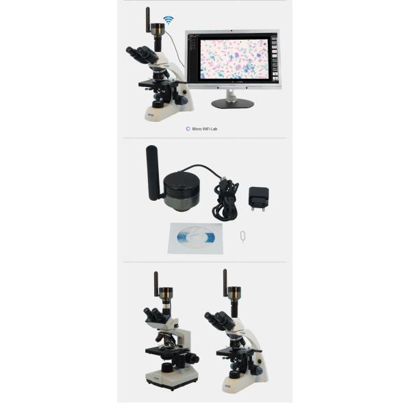 Мини строение 5Г Вифи - в камере, биологическом микроскопе А59.4930 студента Тринокулар