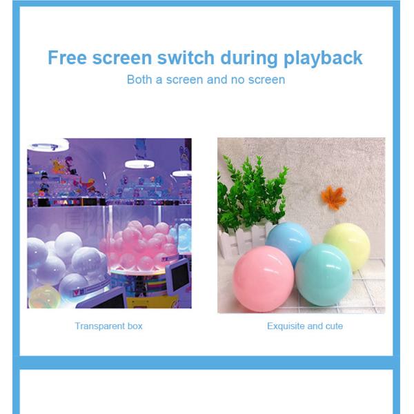 Coin Operated Game Gift Machine Bouncy Ball Capsule Toy Machine