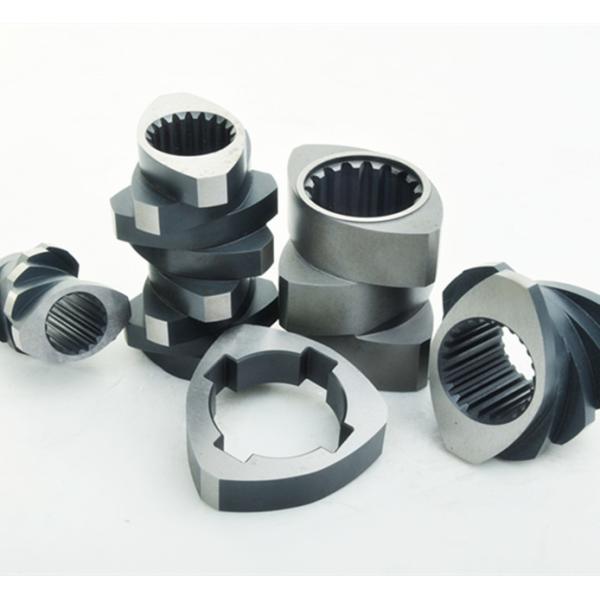 Type 75 éléments jumeaux de vis de machine de boudineuse à vis pour machiner le