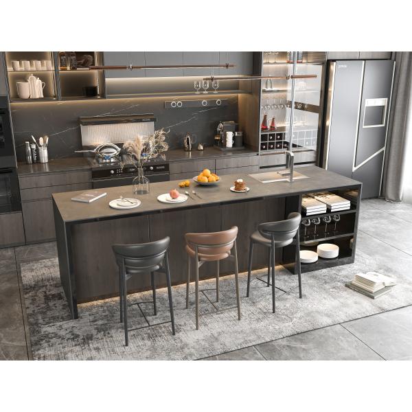 Villa Project Modern Style Furniture Design  Kitchen Cabinets Sets for Indoor