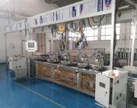 Reversão que aperta rebitando a cadeia de fabricação da barra, máquina da fabricação da barra