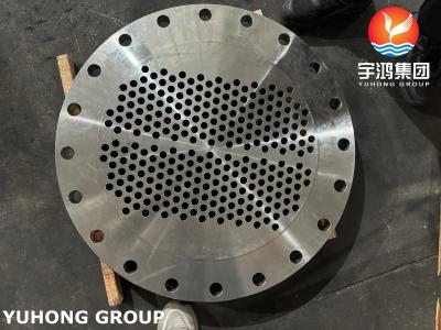 High-Temp ASME SA240 304 Tubesheet 100% PT Inspection, Petrochemical & Pharmaceutical Use