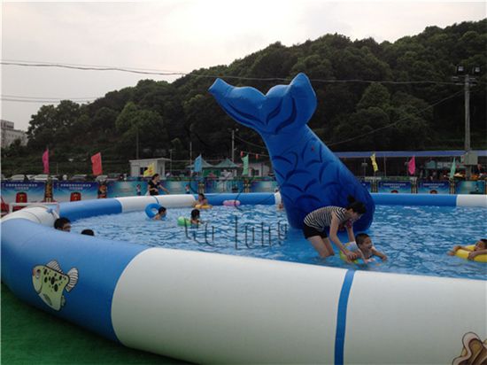 hot summer inflatable water park for sale