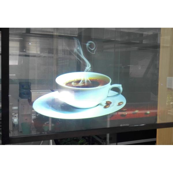 Фильм экрана задней проекции экрана рекламы окна касания прозрачный