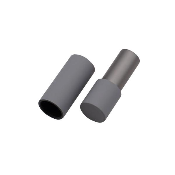 Трубка Eco губной помады серого алюминиевого магнита пустая дружелюбное