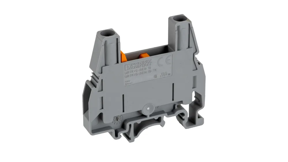 Phoenix Contact Connector Feed Through Screw Terminal Blocks 0309109 URTK/S-BEN 10 - Test disconnect terminal block