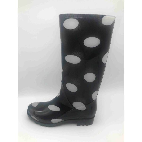 Bottes de pluie en Pvc pour femmes Chelsea style Wellington Bottes de cheville pour femmes