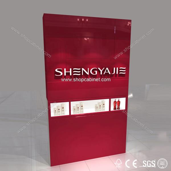 high end brand cosmetic showcase for shopping mall