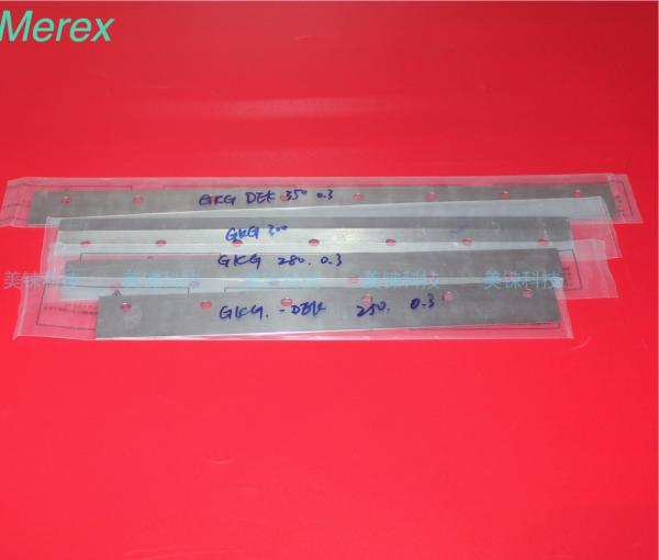 Dek Smt Squeegee Blade GKG Printing Machine Spare Parts 0.3mmx350 300 280 250mm