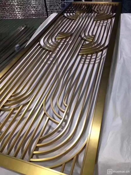 China Newest Custom Made Stainless Steel Metal Screen Manufacturer In Foshan