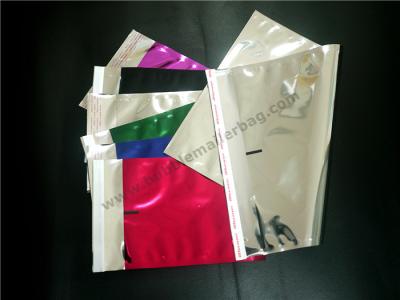 Self Adhesive Seal Aluminum Foil Envelopes 7.25X12 #1 PETP For Household