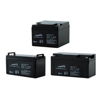 Bateria acidificada ao chumbo selada regulada válvula LC12-150 da bateria 12V 150Ah de uma comunicação de LIRUISI VRLA