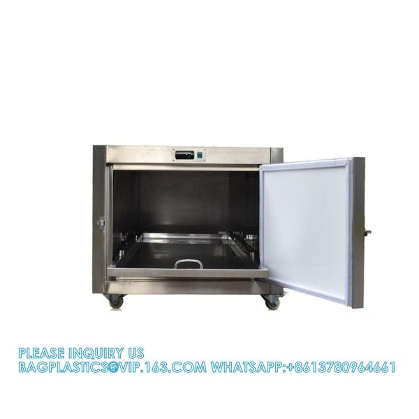 One Room Dead Body Morgue Drawers Fridge Freezer Refrigerator With Trolley Mortuary Single Body Refrigerators Morgue