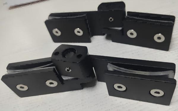 Casting Brass Shower Door Hinges High Precision Erosion Resistant