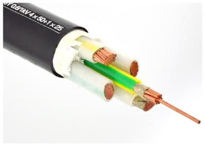 4 fumée de noyau du noyau 5 basse câble nul IEC61034 IEC60754 du franc LSZH de fil d'halogène qualifié