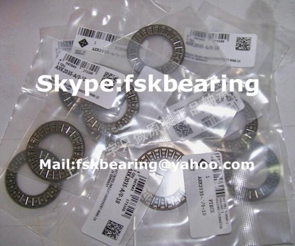 Long Life INA Brand AXK2035 / AXK1104 Thrust Plane Needle Roller Bearing Chrome Steel