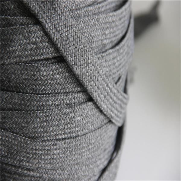 Soft Flexible Braided Webbing , High Tenacity Custom Woven Webbing Band
