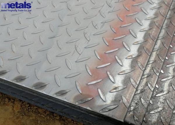 Hot Rolled Checkered Steel Sheet Q235B Q345 Diamond Plate