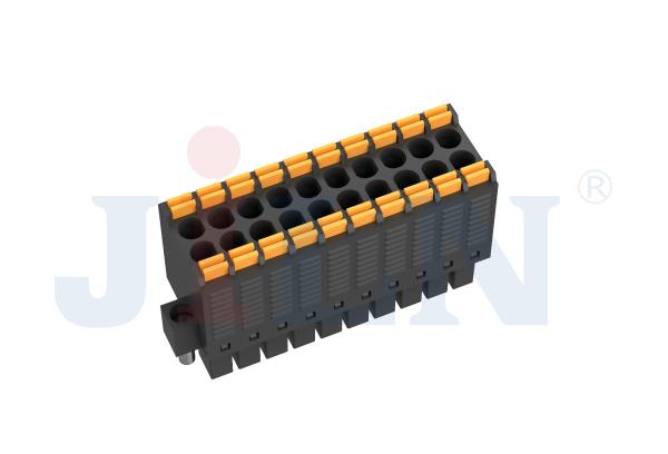 4 To 40P Female Pluggable Terminal Block Screw 1.2Nm E484895 JL15EDGKNHM