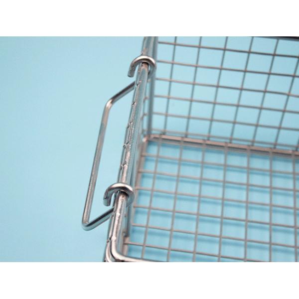 Woven 2.5mm Mesh Storage Baskets Hospital Restaurant Kitchenware Disinfection