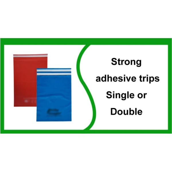 Tear Resistant Compostable Poly Bags Self Adhesive Plastic Courier Packaging Bags