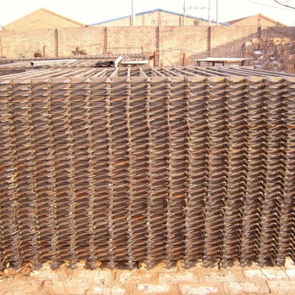 Zinc Steel Fence Iron Post Wire Mesh Fencing Hot Dipped Galvanized 40mm Diameter