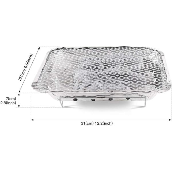 Disposable BBQ Grill Single Disposable Barbecue Grill Instant One Time Use