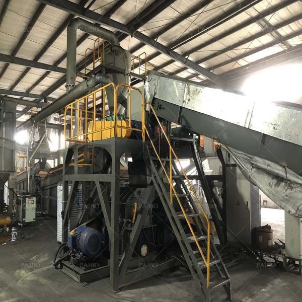 Large Capacity Lead Lithium Battery Recycling Machine with High Separator Rate 96-99.99%