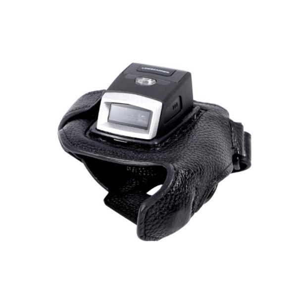1D 2D Wireless GLove Barcode Reader , PDF417 Finger Barcode Scanner