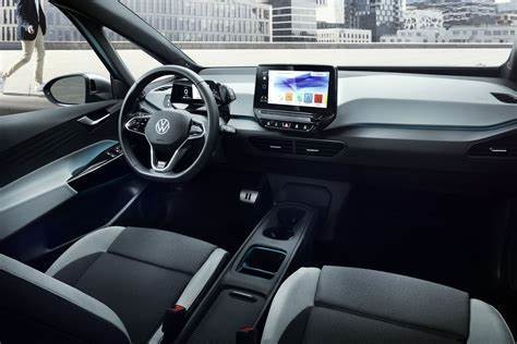 Левый управляя VW ID3 электротранспорта 160km/h батареи лития для взрослых