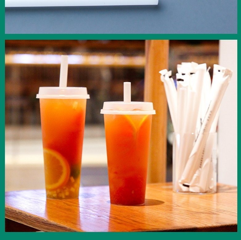 Disposable PLA Straws Eco Friendly Compostable Biodegradable Multi Color for Party