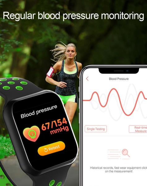 relógio esperto F9 do esporte da frequência cardíaca da aptidão do punho do bracelete de relógio da faixa do smartwatch 2109 o mais quente