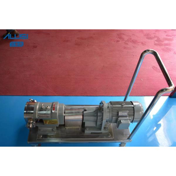 Bomba de aço inoxidável do rotor da descarga da bomba do lóbulo da planta cosmética