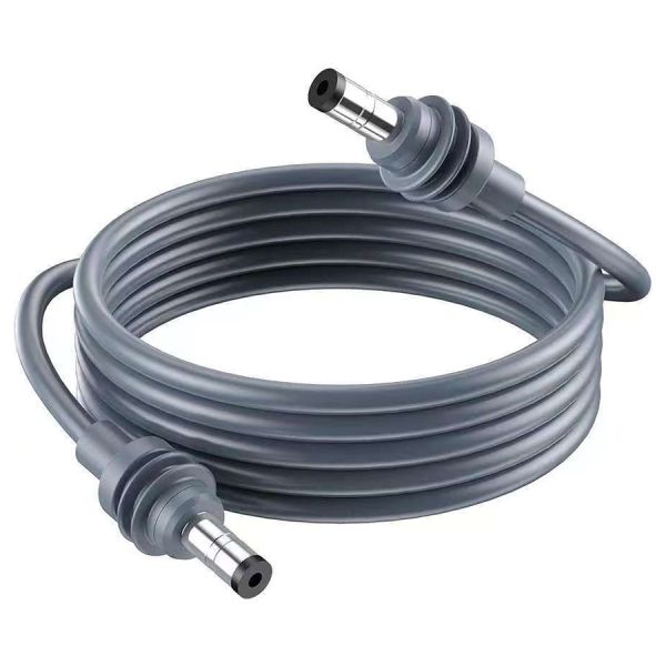 18AWG DC Male to Male Replacement Power Cord for Starlink Waterproof Barrel Jack Plug Outdoor Camping Charging Cable