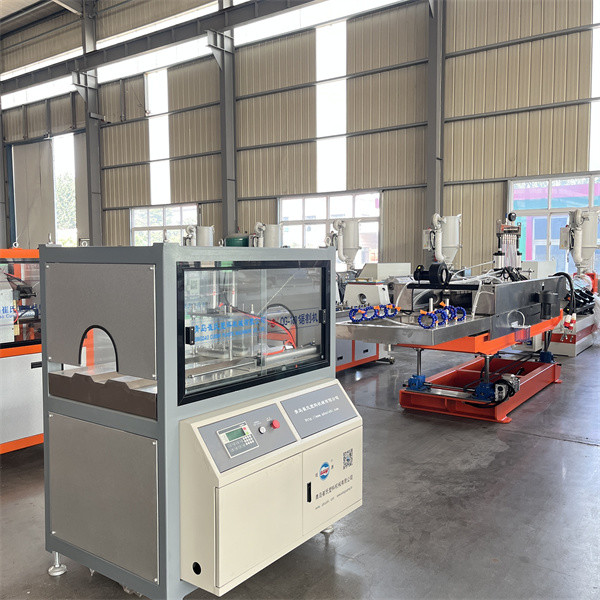 HDPE PP Пластик двойной стены гофрированной трубы экструдерные машины