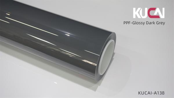 Película de Proteção de Pintura Automática Brilhante Cinza Escura Resistente ao Envelhecimento Hidrofóbico