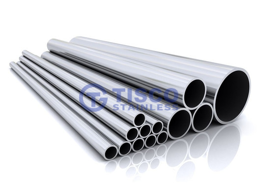 High Pressure Stainless Steel Pipe Tube Rigid Silver Color Polished Customizable